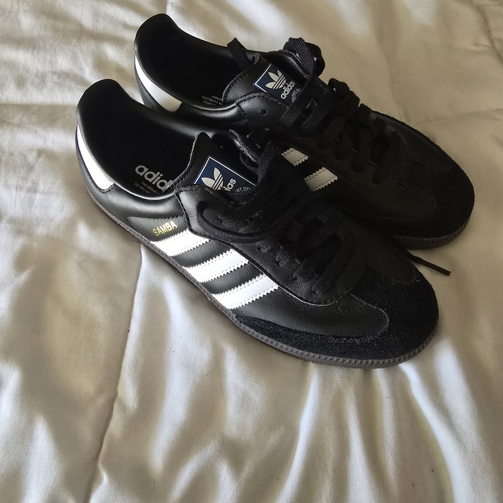 Adidas Samba Classic Black and White Men's Shoes